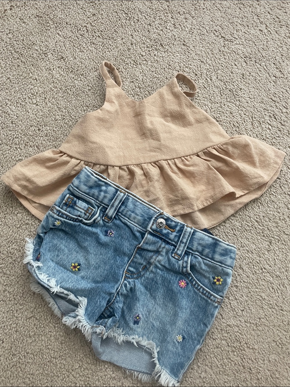Girls Shorts & Tank Combo